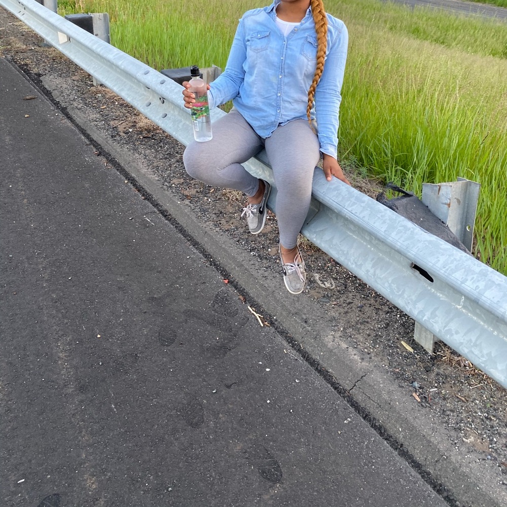 Thin jean cardigan